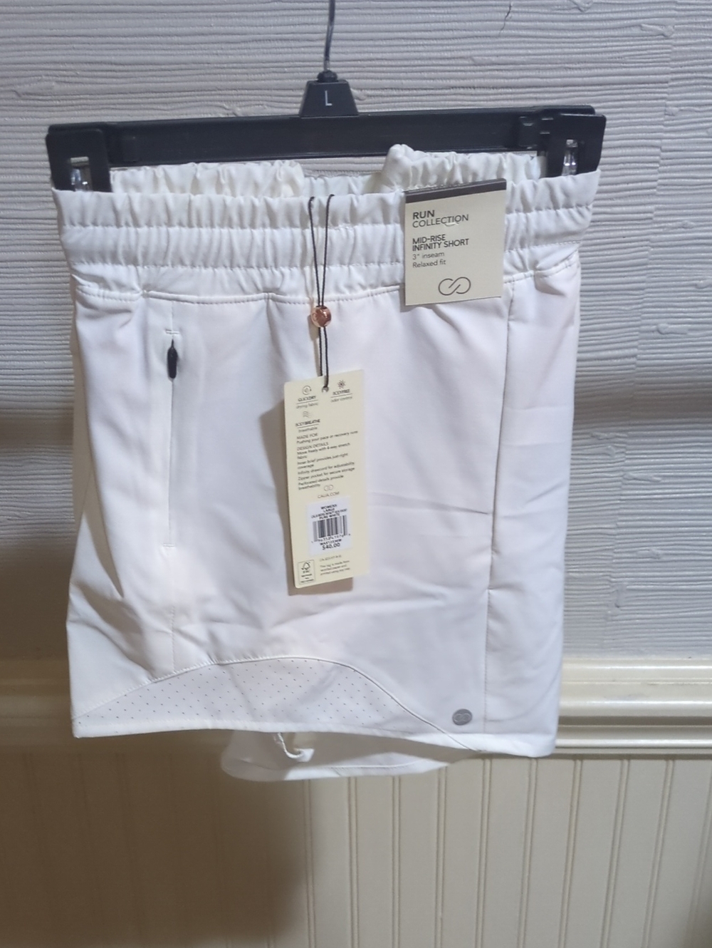 Women's Calia Mid Rise Infinity Short Large NWT